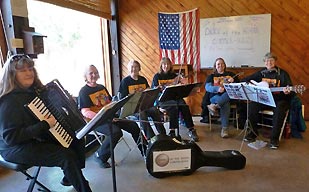 Band ready to play